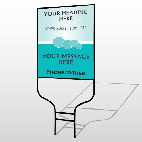 Circles 141 Round Rod Sign