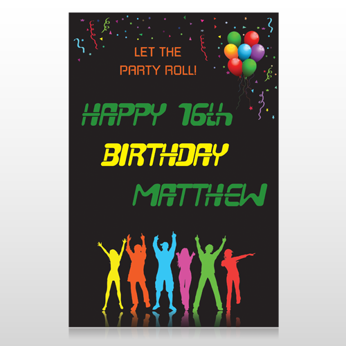 Silhouette Party 187 Custom Decal