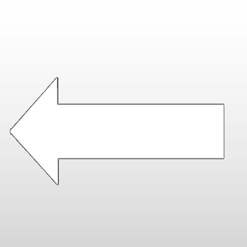 Left Hand Arrow Floor Decals