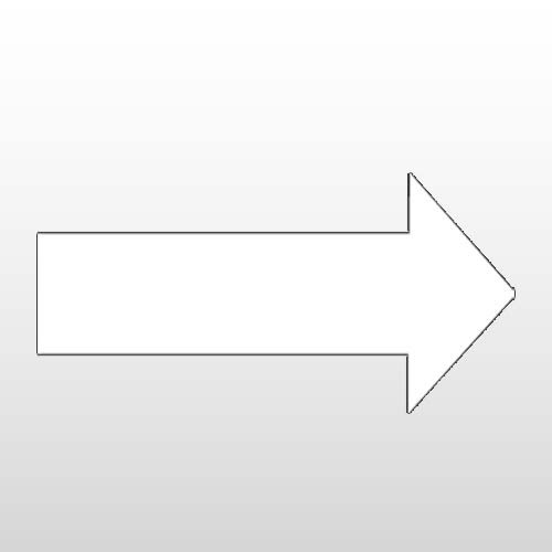 Right Hand Arrow Floor Decals