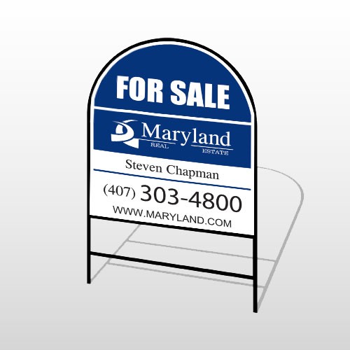 Agent 11 H-Frame Arch Sign