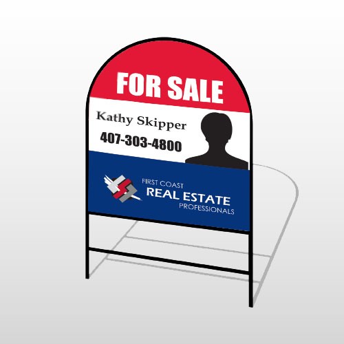 Agent Photo 10 H-Frame Arch Sign