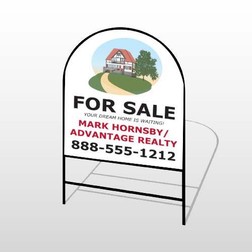 Dream Home 255 H-Frame Arch Sign