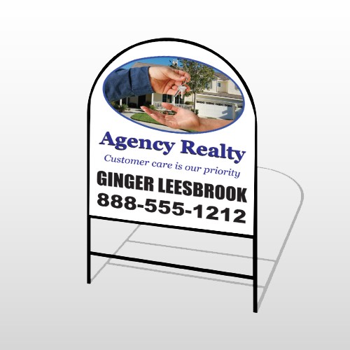 Housekeys 249 H-Frame Arch Sign