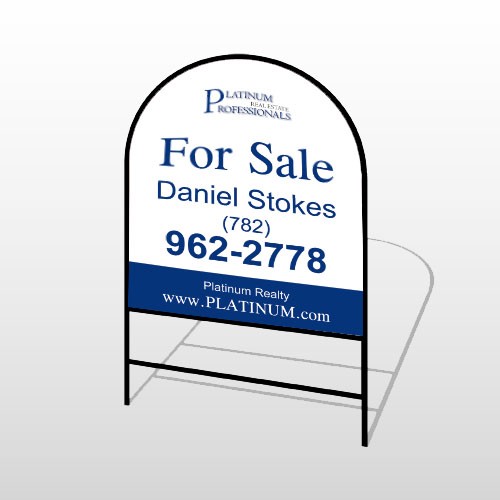 Platinum 7 H-Frame Arch Sign