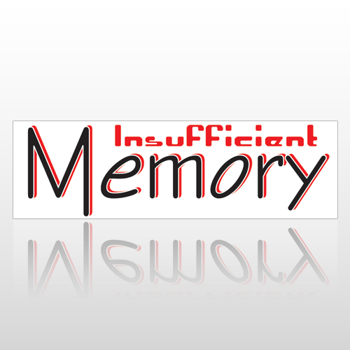 Insufficient 128 Bumper Sticker