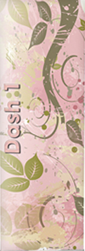 Dash 1 Anti-Curl Banner 31.5"W x 78.5"H