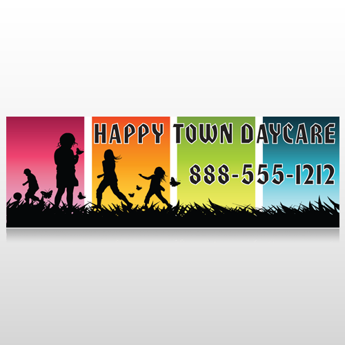 Happy Town 181 Custom Sign
