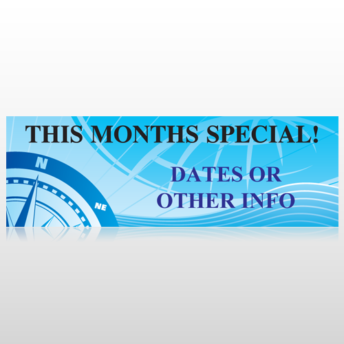 North Compass 148 Custom Sign