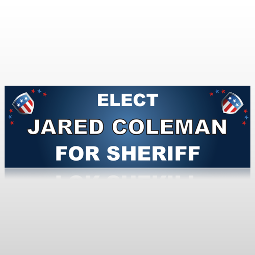 Sheriff Shield 280 Custom Sign