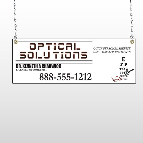 Eye Doctor 131 Window Sign