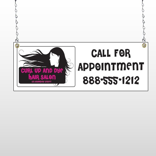 Hair 130 Window Sign