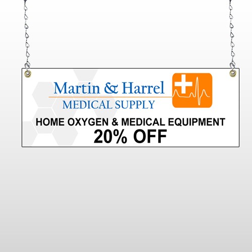 Home Oxygen 139 Window Sign