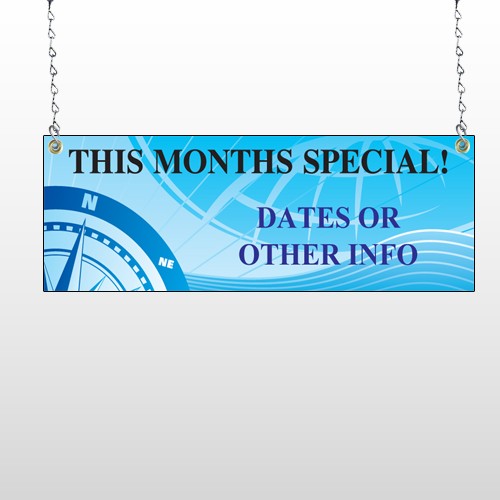 North Compass 148 Window Sign