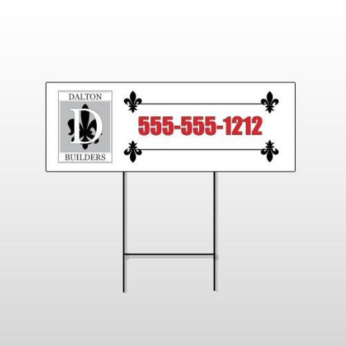 Builder 34 Wire Frame Sign