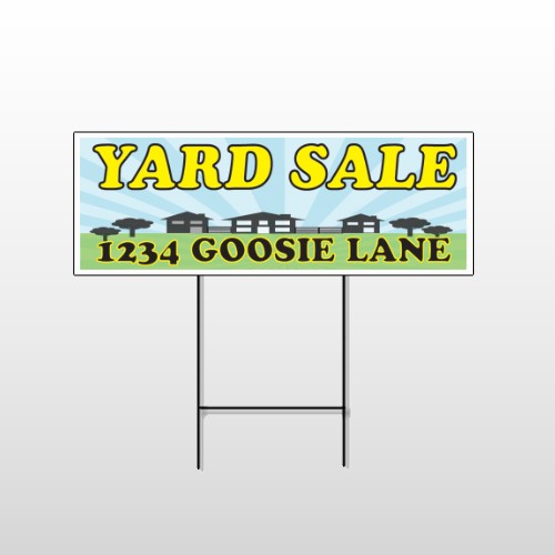 Neighbor Sale 549 Wire Frame Sign
