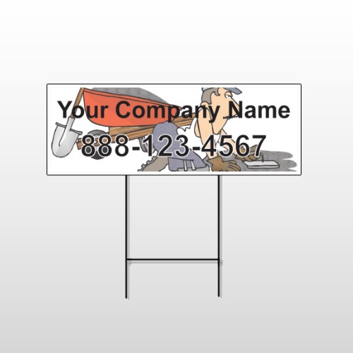 Paving 262 Wire Frame Sign