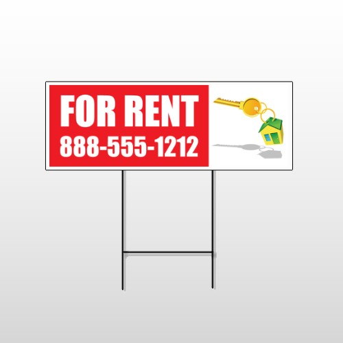Rent Key Chain 361 Wire Frame Sign