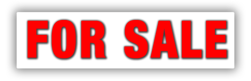 Rider Sign Aluminum 6"H x 24"W 