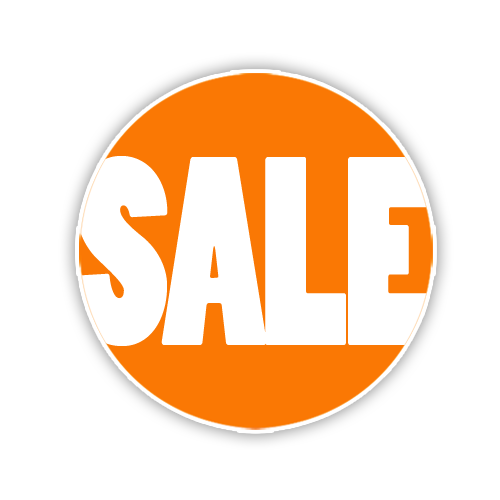 Replacement Corrugated Circle Sign 24"H x 24"W for Rocket Stand