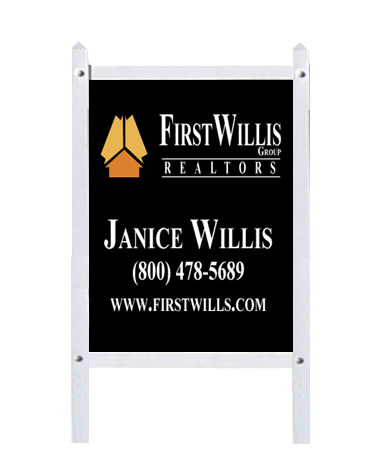 Vinyl Frame and Aluma-Lite Sign Kit 18"W x 24"H