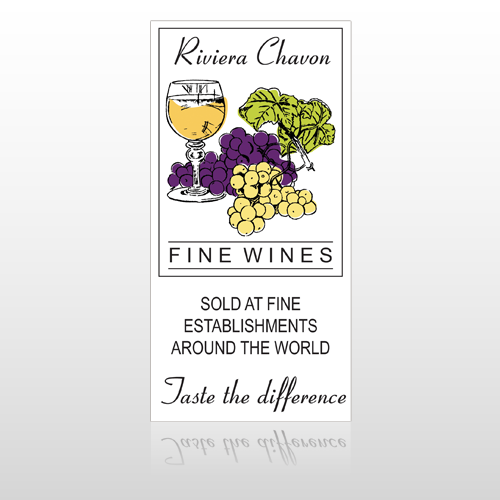 Wine 145 Pocket Banner Stand