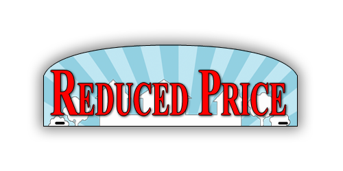 Rider Arched Top Corrugated Plastic 9"H x 24"W