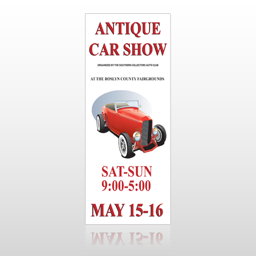 Car Show 123 Custom Banner