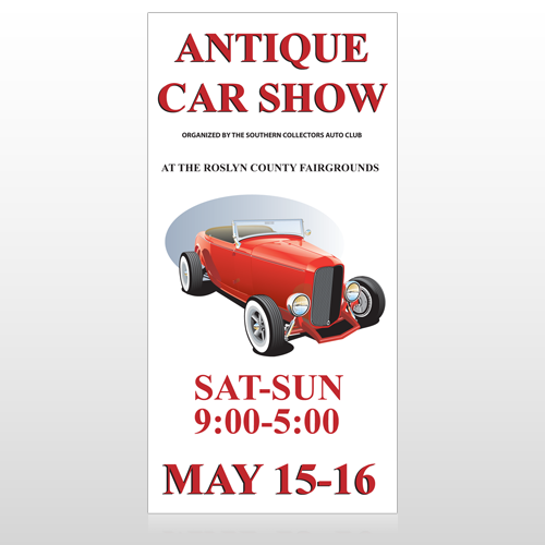 Car Show 123 Custom Decal