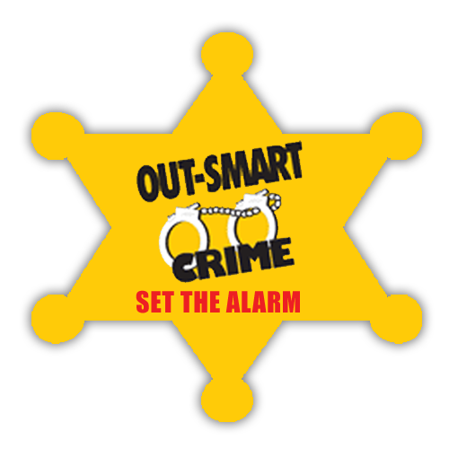 Floor  Decal 4"W x 4"H Badge