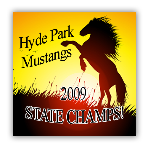 Floor  Decal 8"W x 8"H