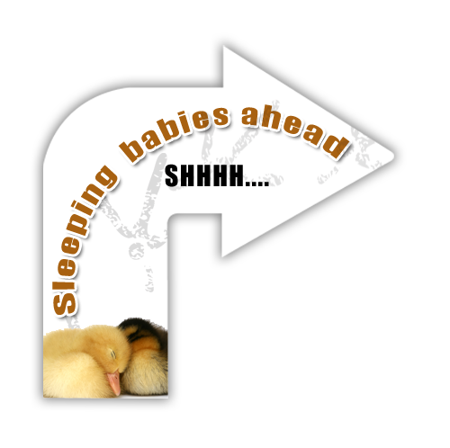 Floor  Decal 12"W x 12"H Curved Arrow RH