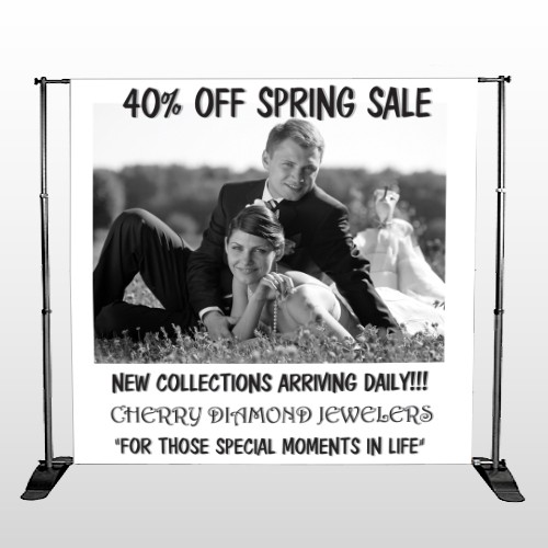 Married Couple 398 Pocket Banner Stand