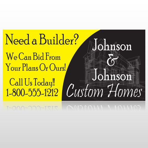 Yellow House 216 Site Sign