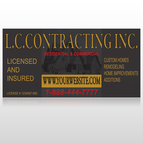 Faded House 500 Site Sign