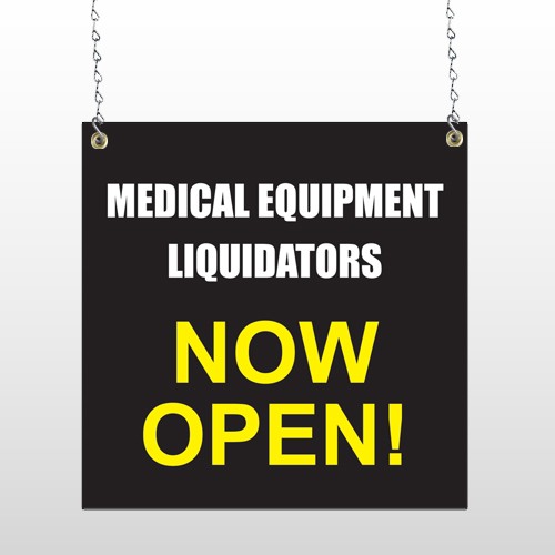 Medical Liquidators 98 Window Sign