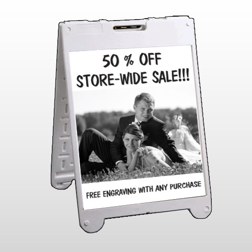 Married Couple 398 A Frame Sign