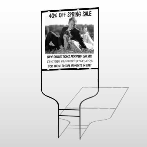 Married Couple 398 Round Rod Sign