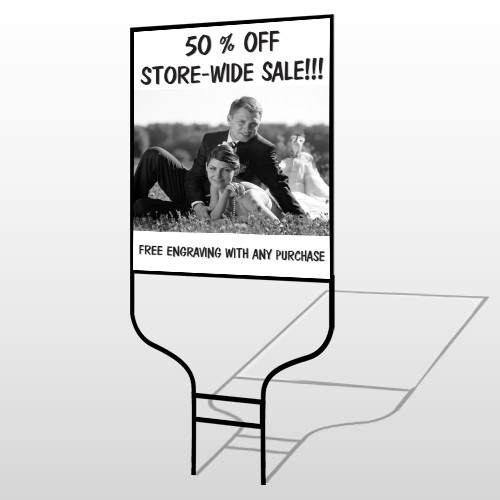 Married Couple 398 Round Rod Sign