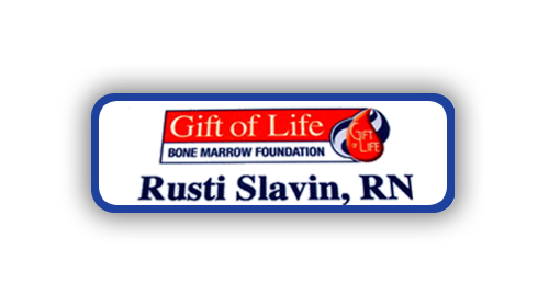 Name Badge Plastic 1"H x 3"W