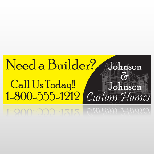 Yellow House Plan 216 Custom Decal