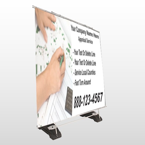 Hand Planning 260 Exterior Pocket Banner Stand