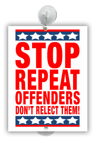 .040 Polystyrene 9"W x 12"H Suction Cup Mounted Window Sign