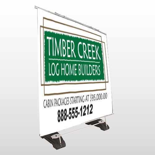 Builder 40 Exterior Pocket Banner Stand