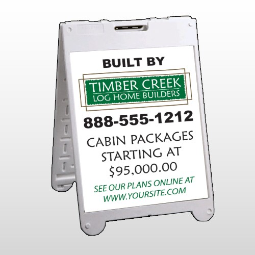 Log Builder 40 A Frame Sign