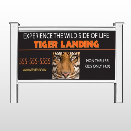 Tiger Landing 303 48"H x 96"W Site Sign
