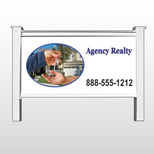 Housekeys 249 48"H x 96"W Site Sign