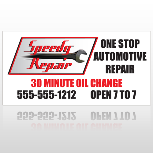 Auto Repair 38 Custom Sign
