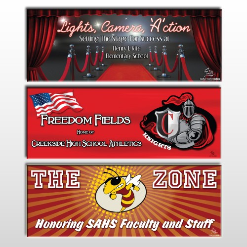 Cady & Cady Studios 13oz Vinyl Banner 36"h x 96"w