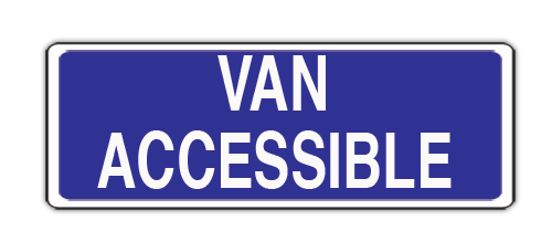 Parking Lot Sign .080 Aluminum 9"H x 12"W